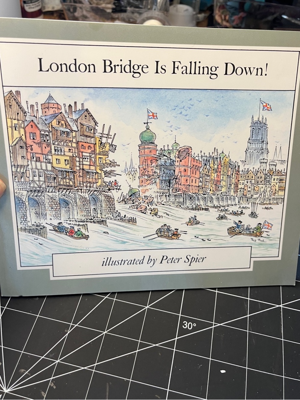 London Bridge Is Falling Down! Illustrated Book by Peter Spier